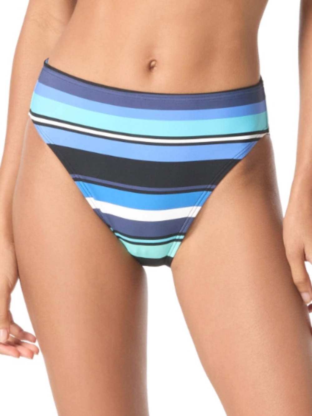 Michael Michael Kors Women's High-Leg Bikini Bottoms Swimsuit Size S 11894